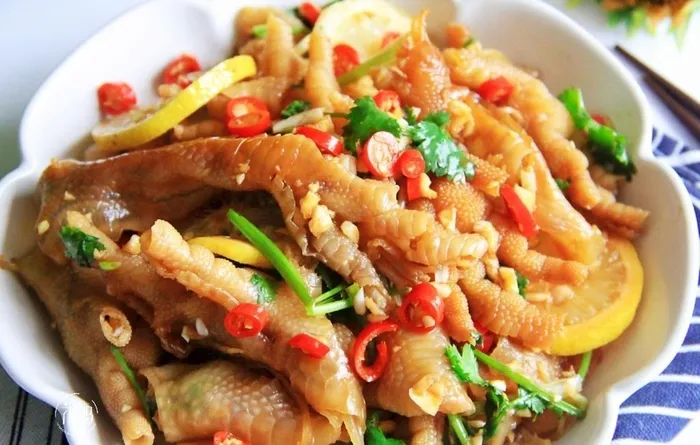 柠檬鸡爪图片
