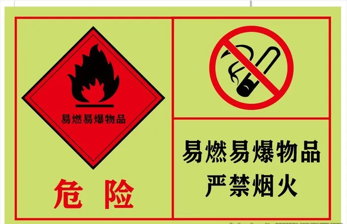 危险易燃品图片cdr矢量模版下载