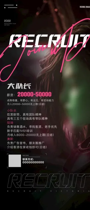 酒吧外联招聘图片