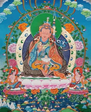 藏式唐卡佛教,藏式唐卡,藏式图案,