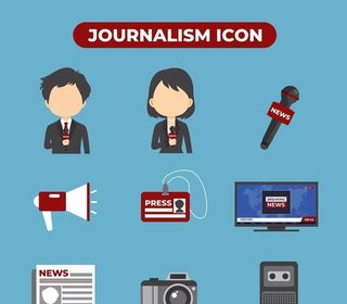 记者图标logo图片