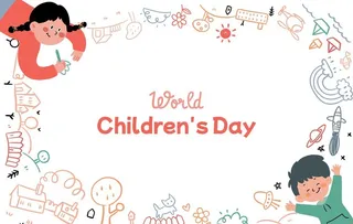 儿童节背景图片