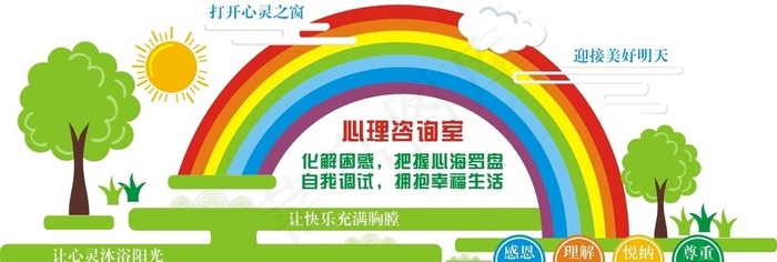 心理咨询室图片cdr矢量模版下载