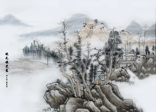 国画山水图片