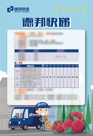 德邦快递图片