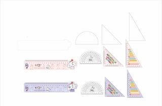 卡通尺子套装图片