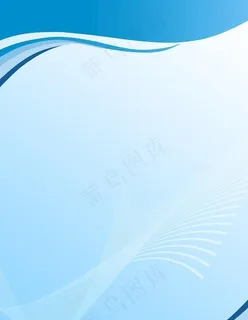 蓝色海报背景图图片