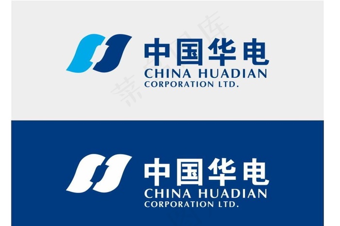 中国华电LOGO图片cdr矢量模版下载