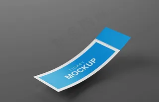 优惠券样机图片