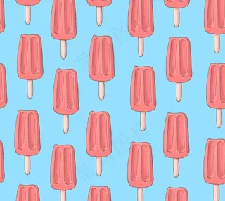 冰棍图案图片