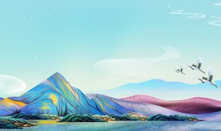 水墨山水画 图片