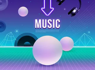 科技炫彩背景图片