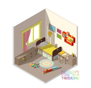 2.5d房间图片