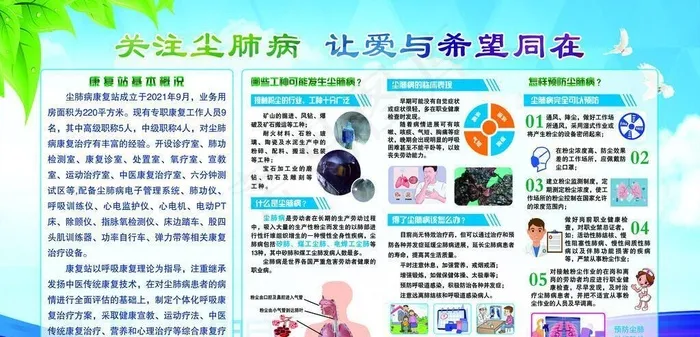 关注尘肺病图片(6339x3720)psd模版下载