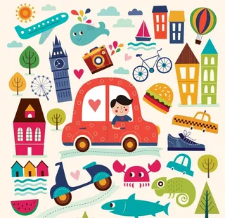 儿童卡通图案图片