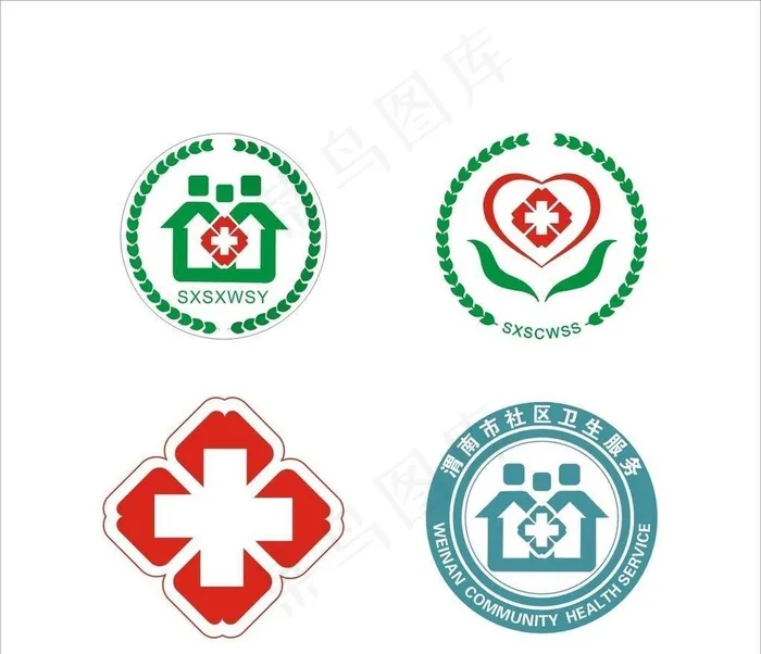 诊所 医院图片cdr矢量模版下载