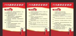 119消防知识图片