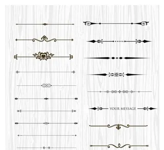 欧式新中式花纹图片