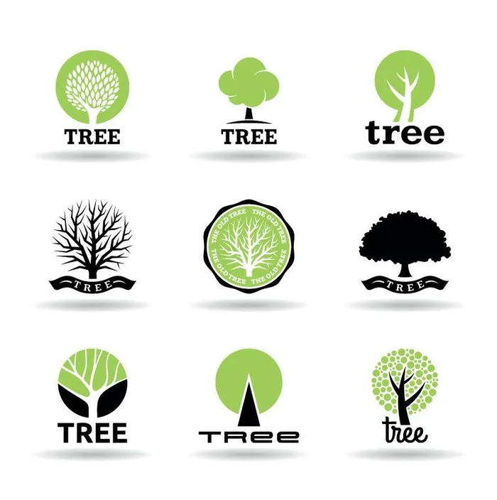 ECO标志矢量图片