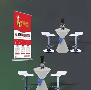 效果图 桌椅 吧台椅 展架图片