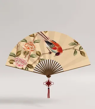 中国风扇子          图片
