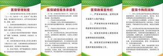 医保管理制度政策宣传栏图片