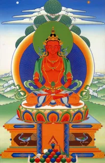 藏传佛教,彻巴美,藏文化,装饰,绘画,