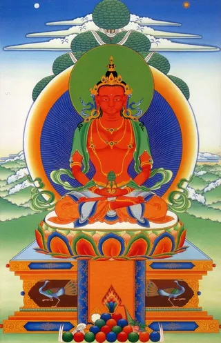 藏传佛教,彻巴美,藏文化,装饰,绘画,