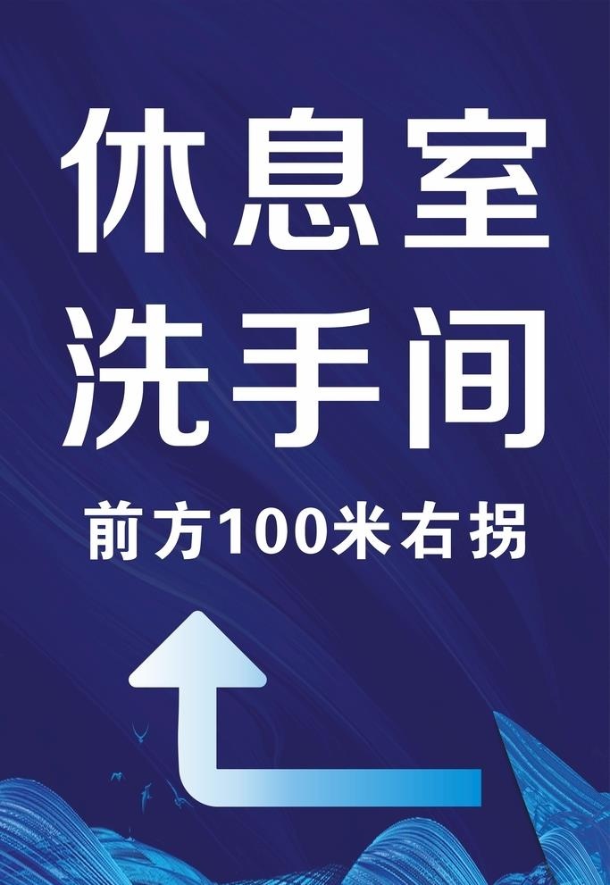 区域指引牌图片