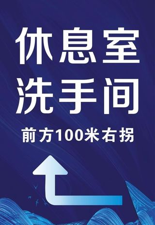 区域指引牌图片