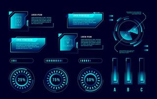 机械科技边框图片