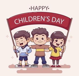 卡通儿童插画图片