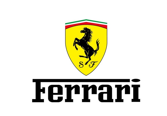 法拉利 Ferrari 车标图片ai矢量模版下载