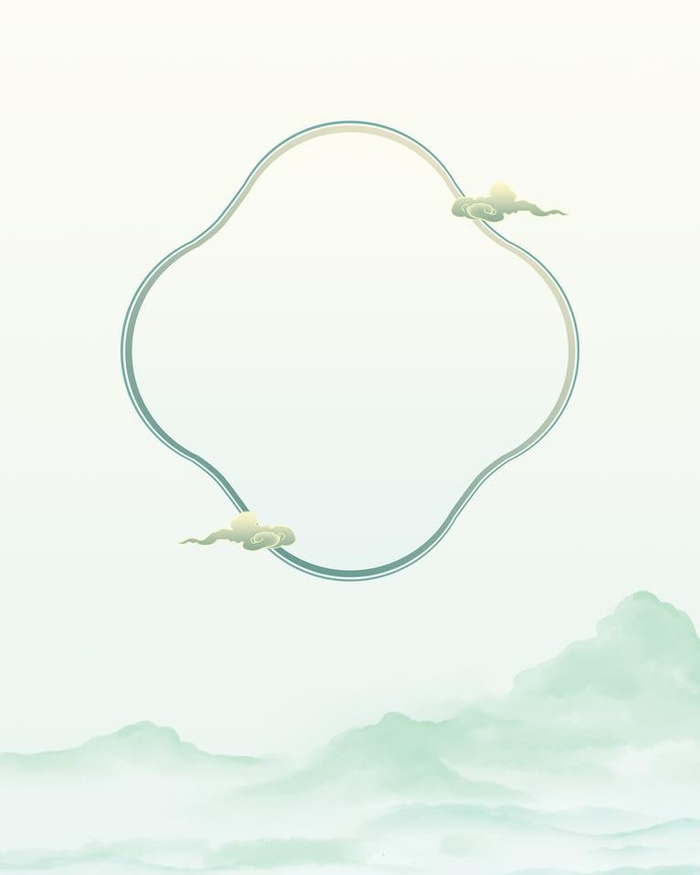 古典山水海报背景图片