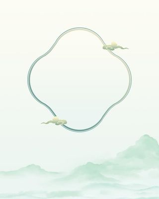 古典山水海报背景图片