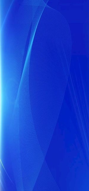 蓝色年会展板几何线条科技背景图片