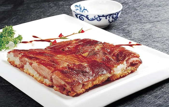 香酥糯米鸭图片