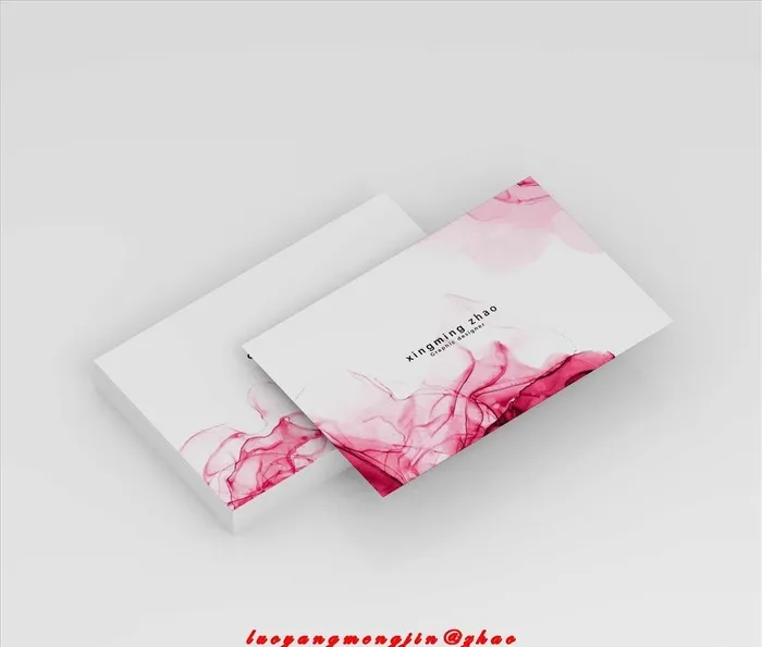 晕染名片图片(1125x675)psd模版下载