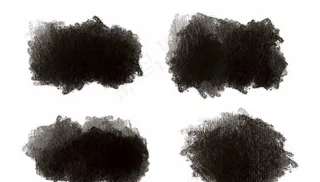 水墨晕染素材图片