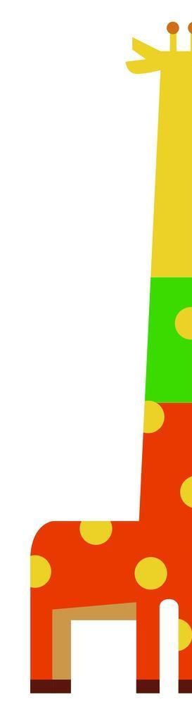 矢量长颈鹿图片ai矢量模版下载