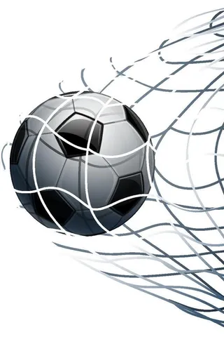 足球射门运动矢量素材图片