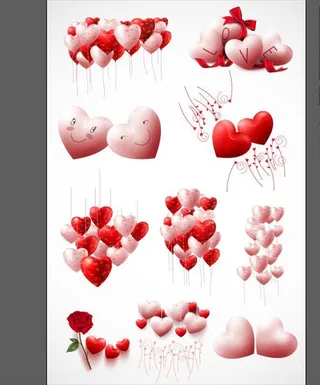 情人节爱情气球图片