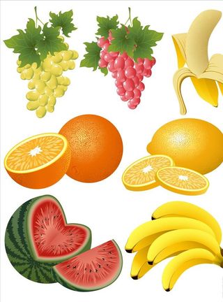矢量水果图片