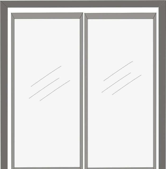 门窗矢量图 可随意修改图片