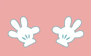 卡通米奇手图片