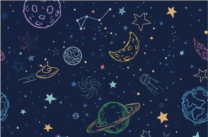 星球底纹图片ai矢量模版下载