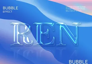 玻璃水晶字体图片