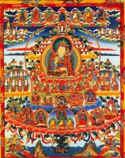 藏传,藏传佛教,莲师,皈依境,单身像,