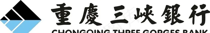 重庆三峡银行标志图片cdr矢量模版下载