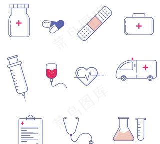 医疗图标图片